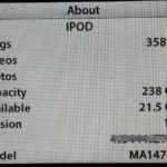 iPod 5g with 256Gb PNY