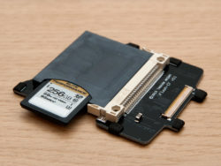 Install SD card