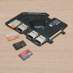 Install MicroSD card(s)